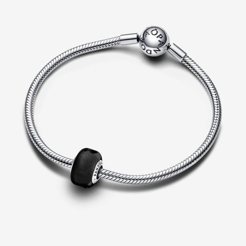 Pandora Black Mini Murano Glass Charm