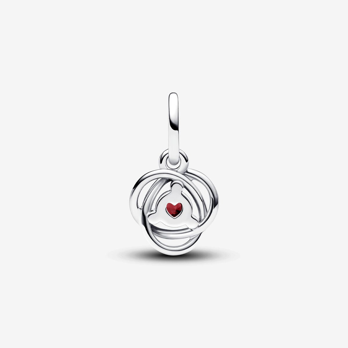 Pandora Red Eternity Circle Dangle Charm