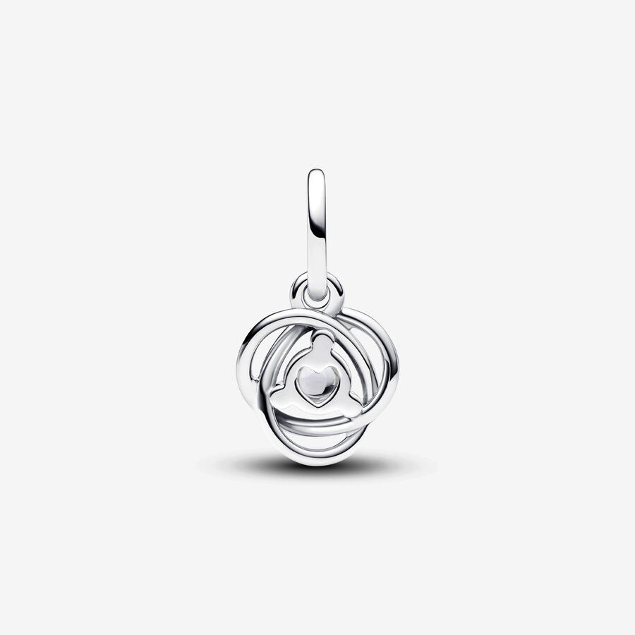 Pandora Clear Eternity Circle Dangle Charm