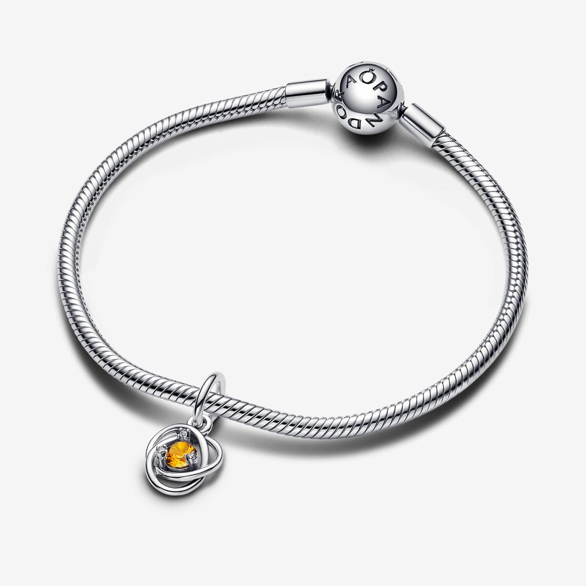 Pandora Honey Eternity Circle Dangle Charm