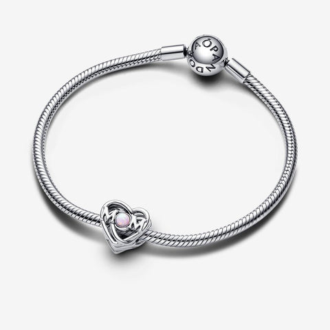 Pandora Openwork Mum & Heart Charm
