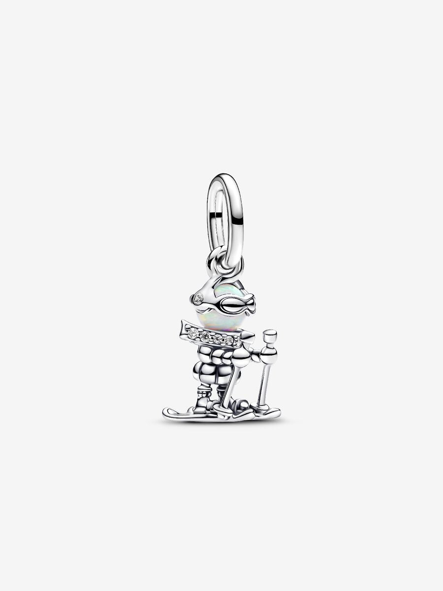 Pandora Skier Dangle Charm