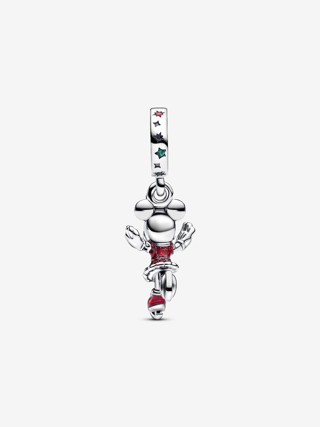 Pandora Minnie Mouse Ice Skating Dangle Charm