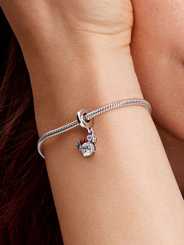 Pandora Disney Minnie Mouse Silhouette Dangle Charm