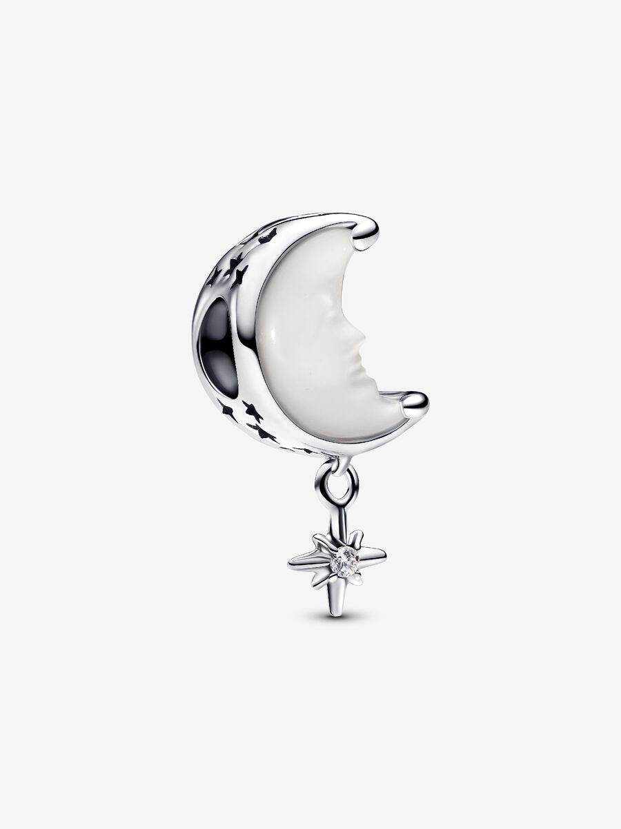 Pandora Moon &amp; North Star Charm