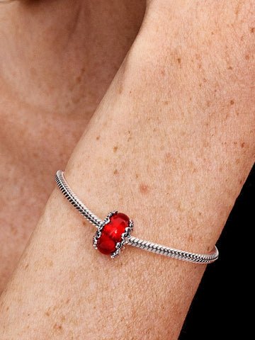Pandora Christmas Magic Murano Glass Charm