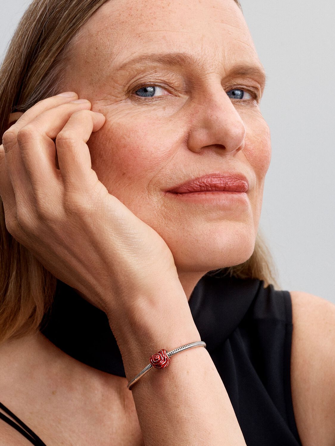 Pandora Rose Heart Charm