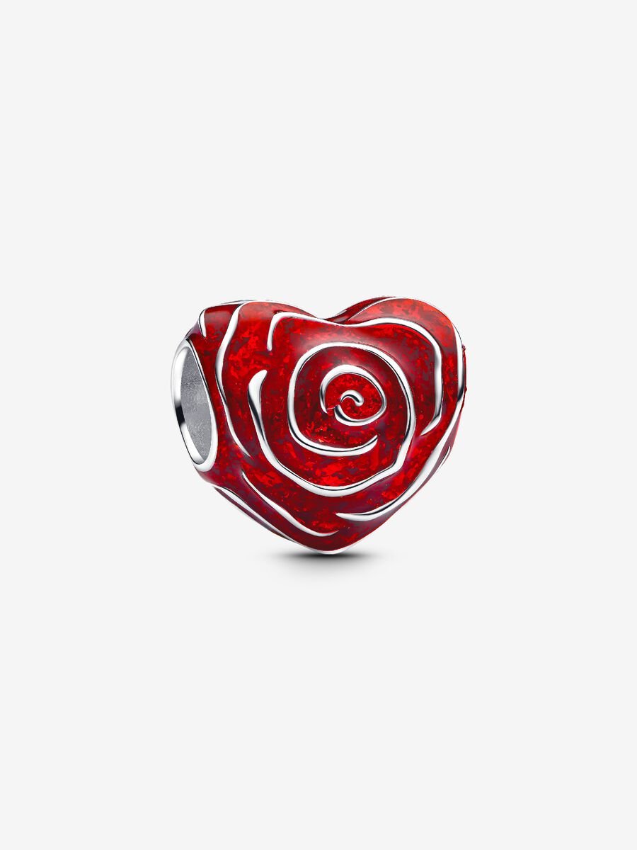 Pandora Rose Heart Charm
