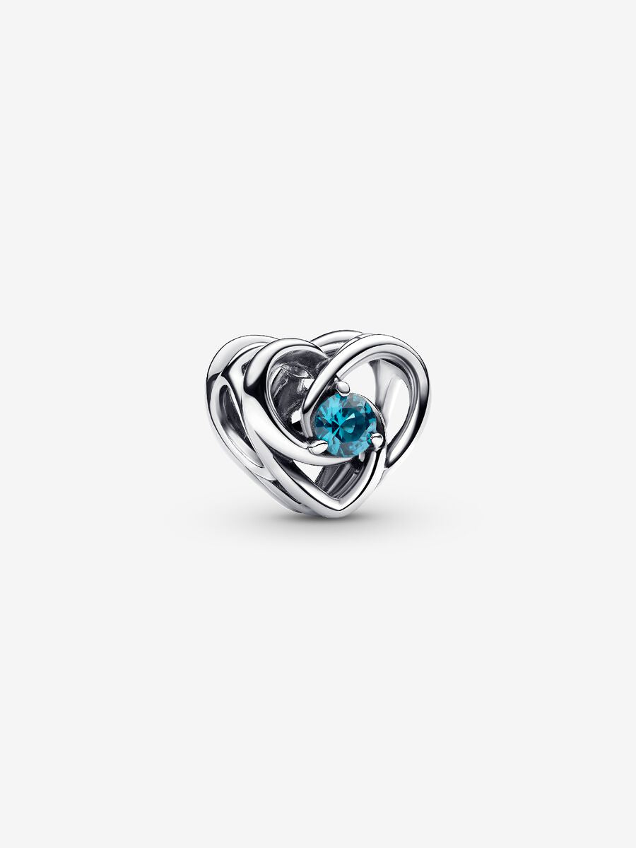 Pandora Entwined Heart &amp; Stones Charm