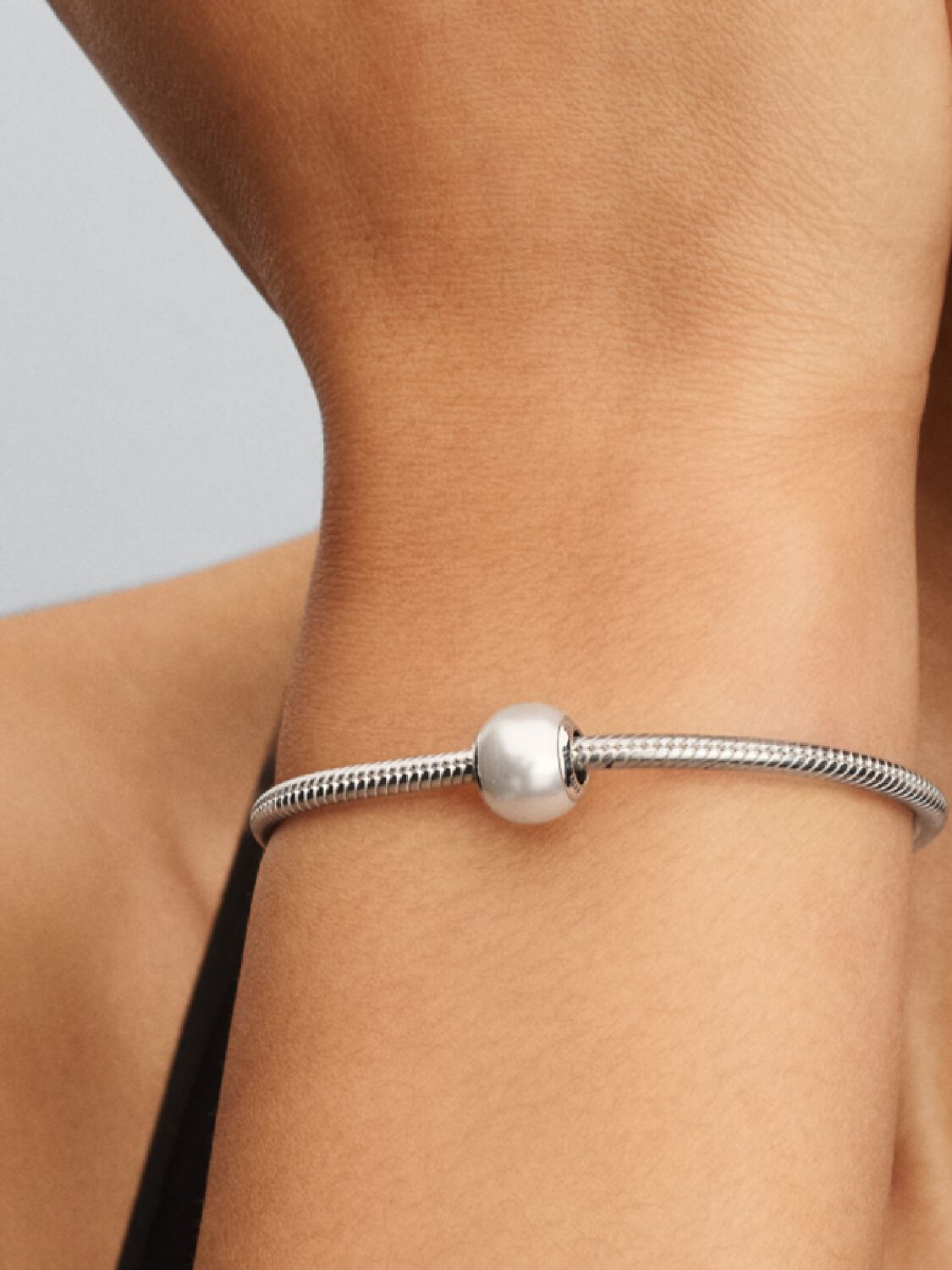 Pandora Sterling Silver White Charm