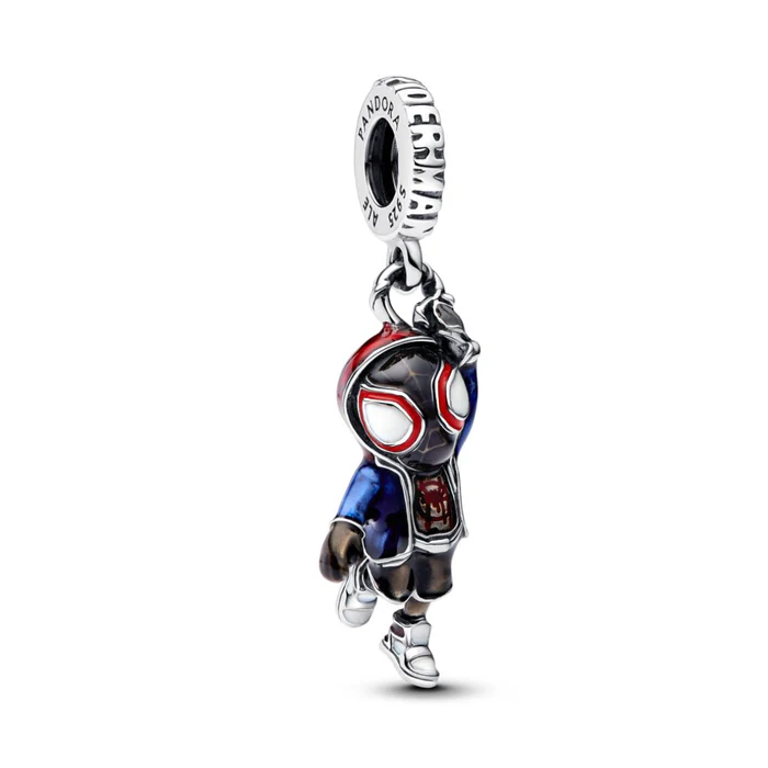 Pandora Marvel Spiderman Miles Morales Charm