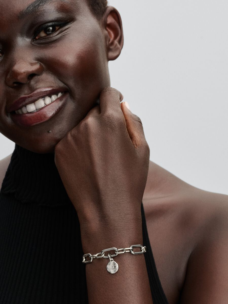 Pandora Engravable Mini Medallion Charm