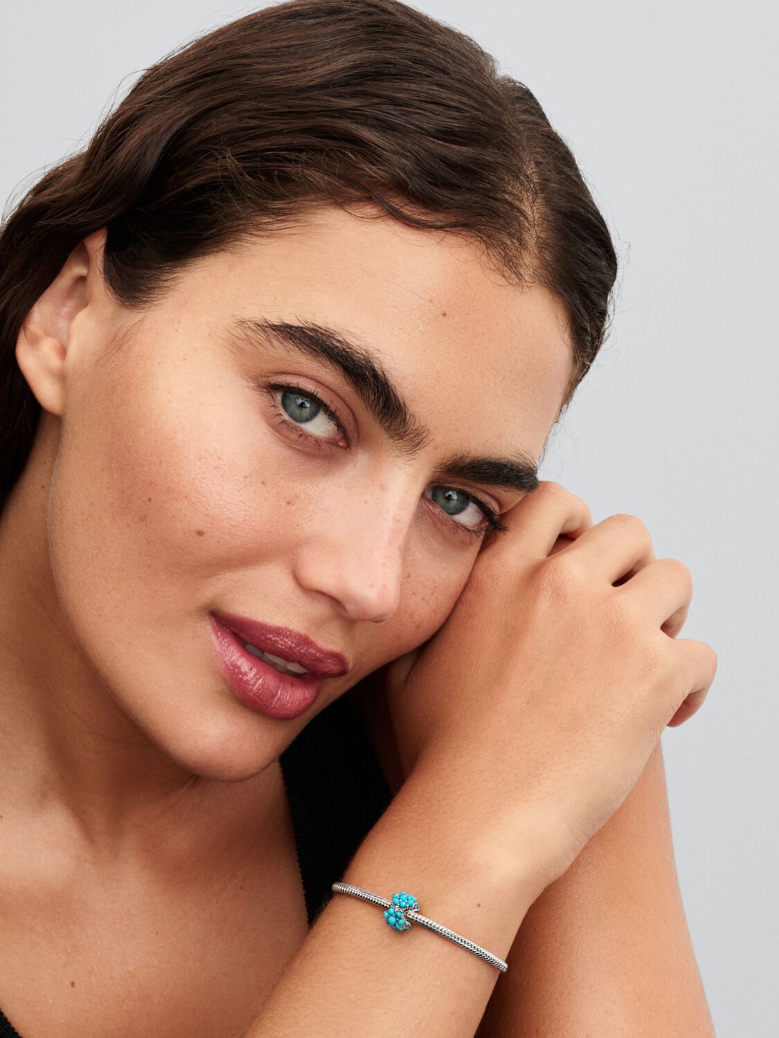 Pandora Turquoise-colored Ocean Charm