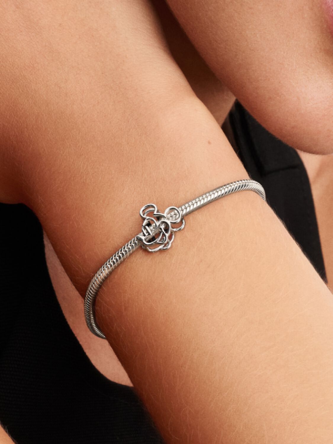 Pandora Disney Mickey Mouse Openwork Charm