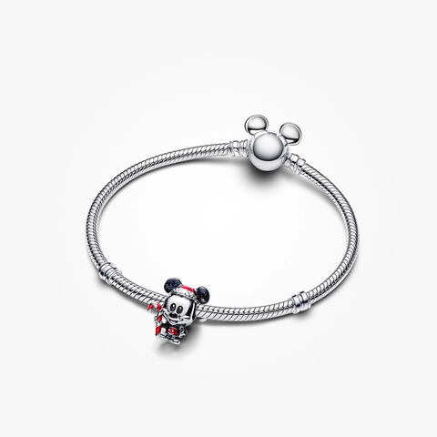 Pandora Disney Mickey Mouse Holiday Charm