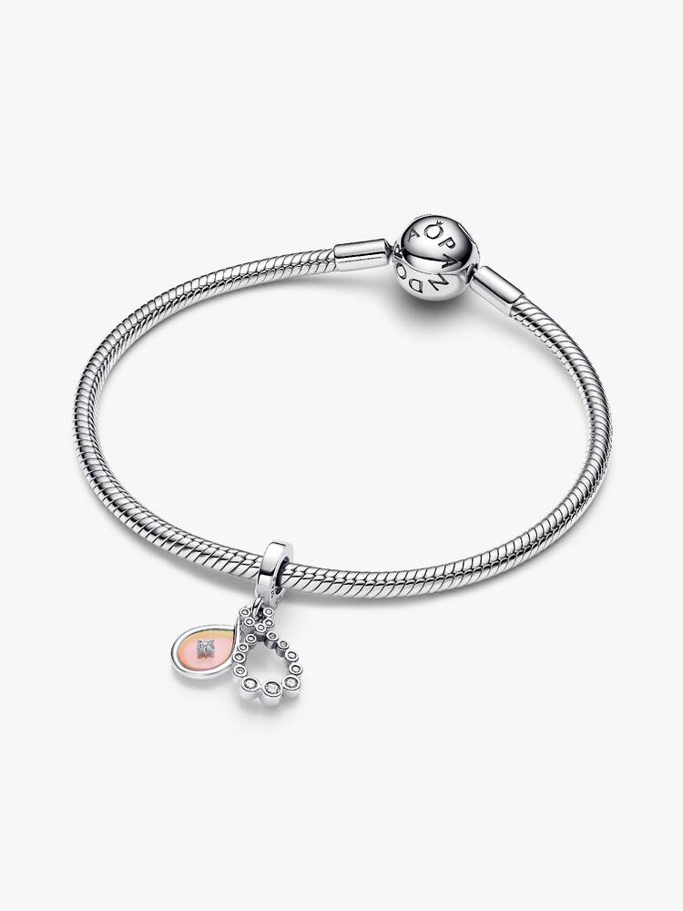 Pandora Opalescent Infinity Double Dangle Charm