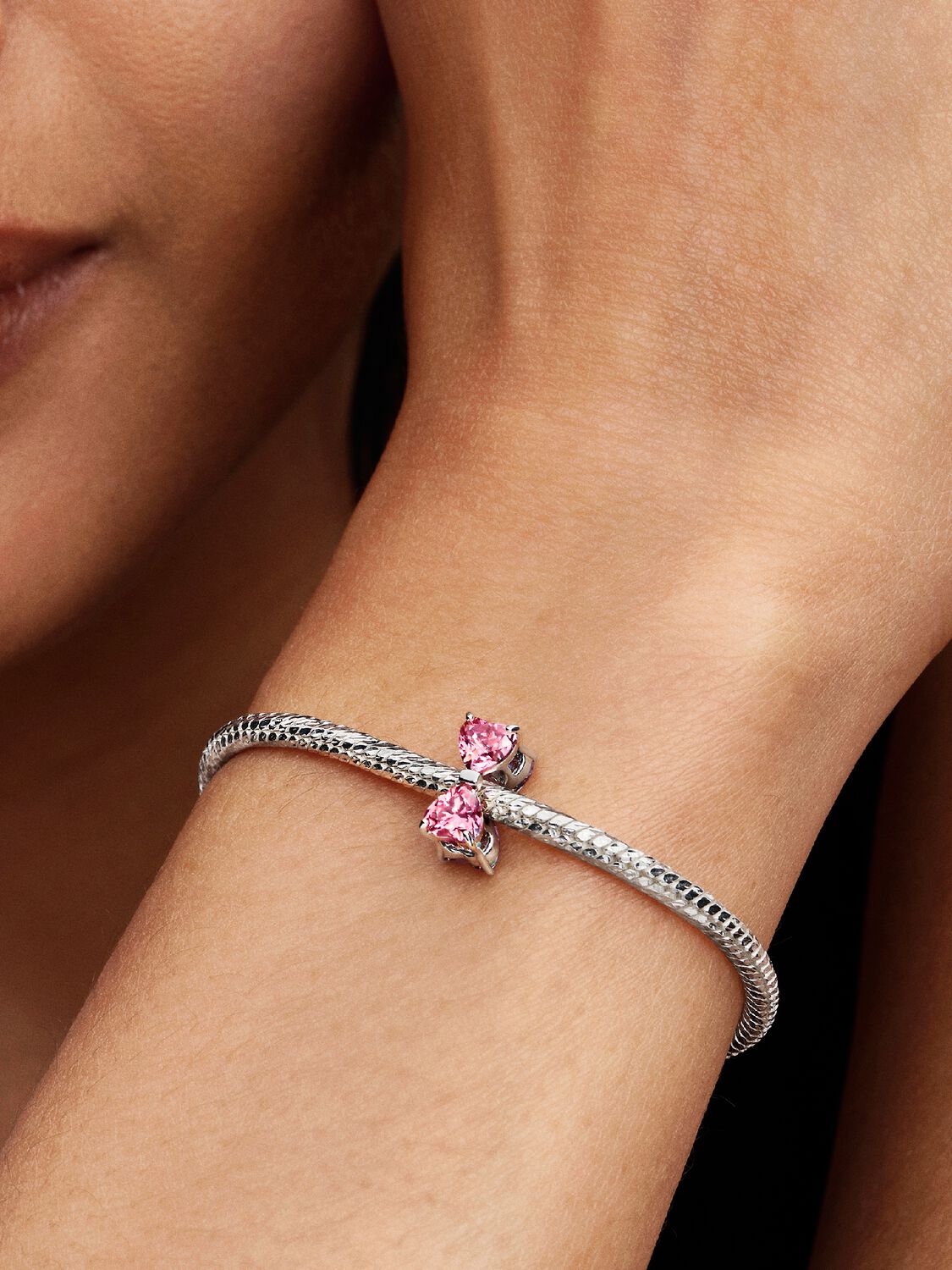 Pandora Pink Bow Charm