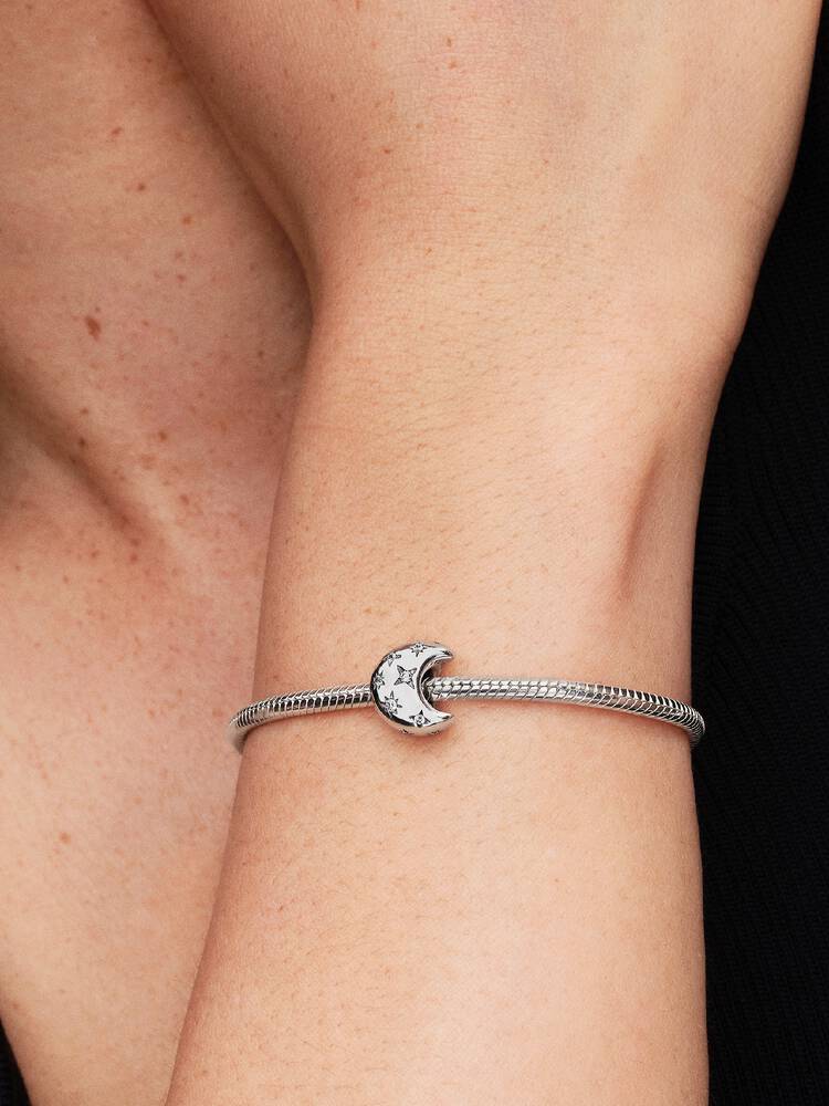 Pandora Crescent Moon Charm