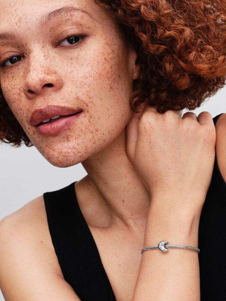 Pandora Crescent Moon Charm