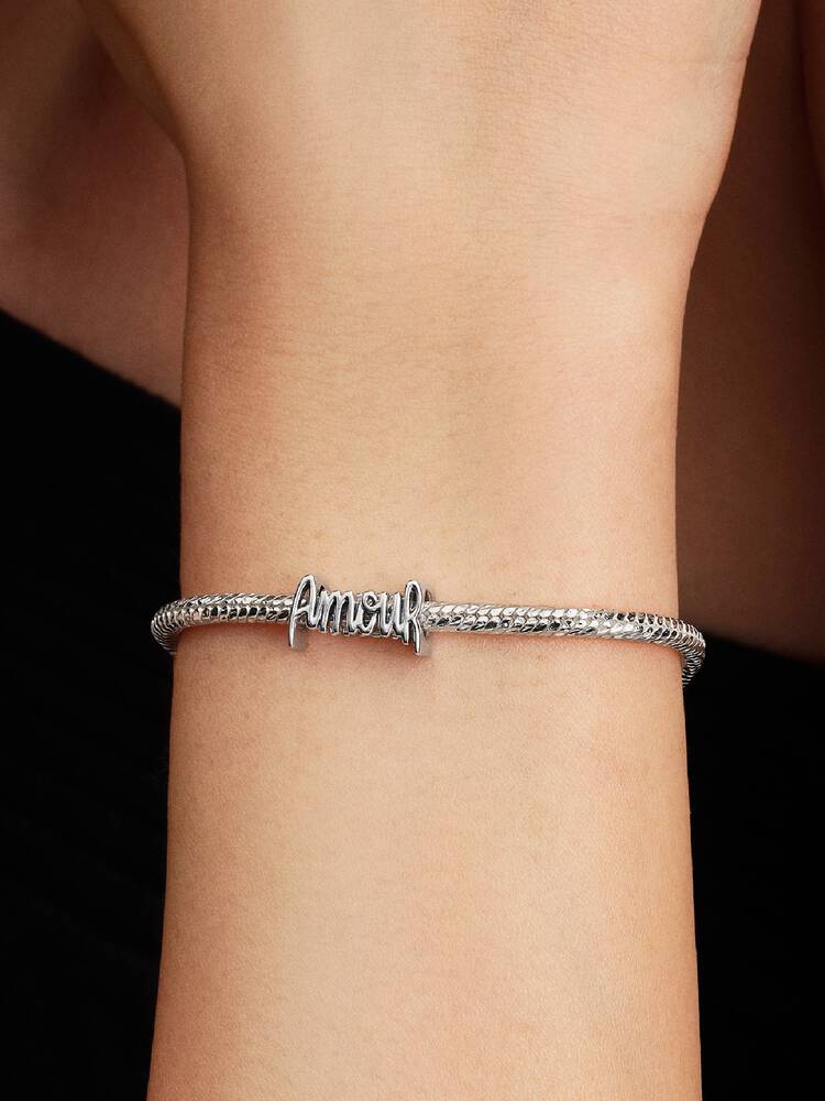 Pandora Amour Script Charm