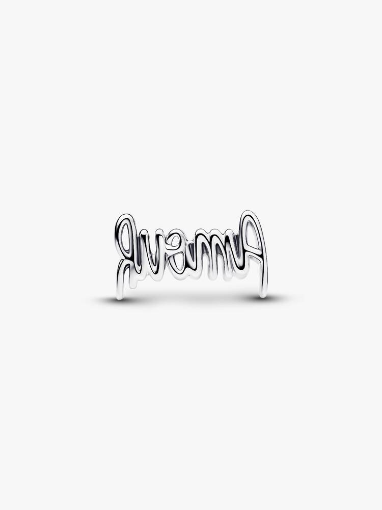 Pandora Amour Script Charm
