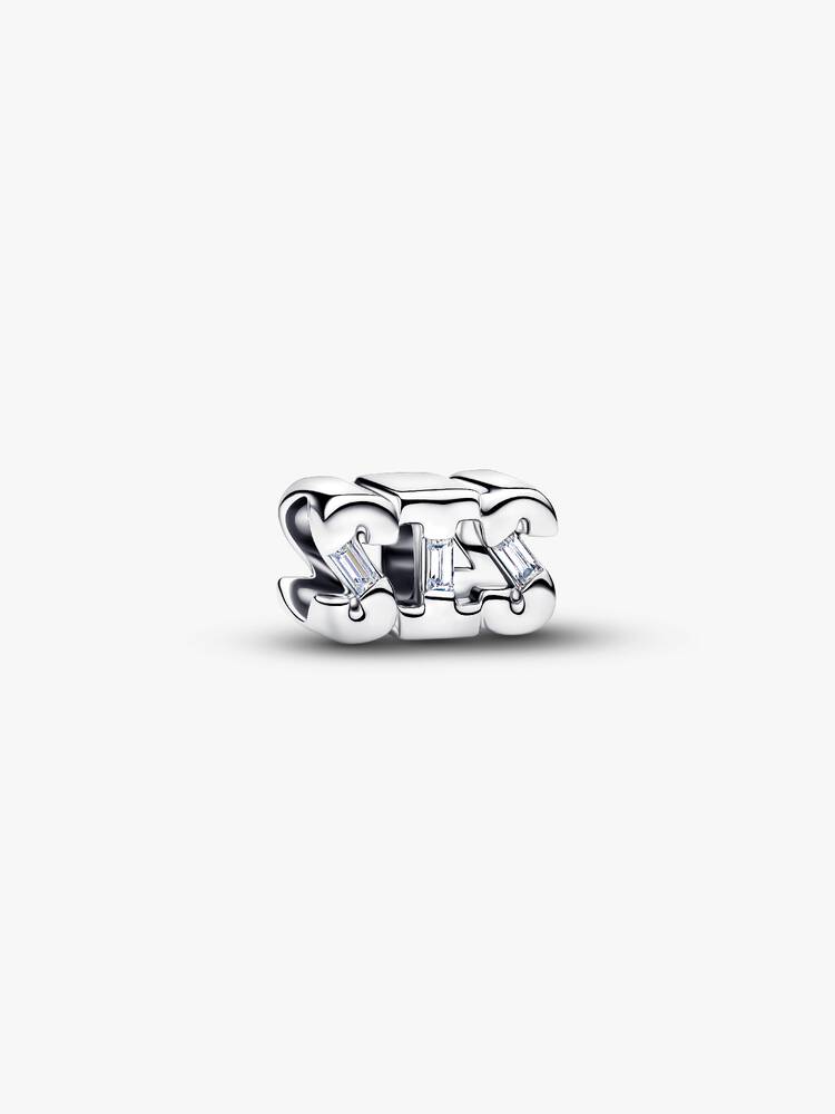 Pandora Sterling Silver Sis Charm