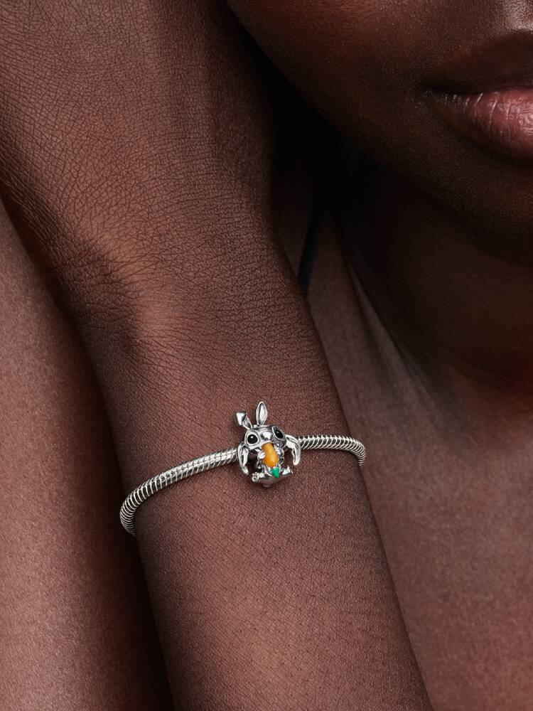 Pandora Disney Stitch Easter Bunny Charm