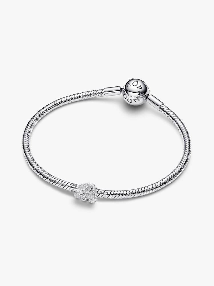 Pandora Textured Elephant Mini Charm