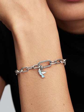 Pandora White Dove Mini Dangle Charm