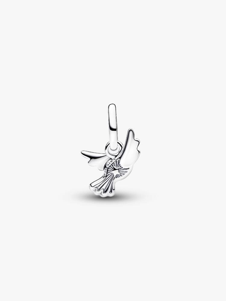 Pandora White Dove Mini Dangle Charm