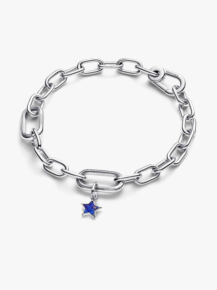 Pandora Sterling Silver Blue Star Mini Dangle Charm