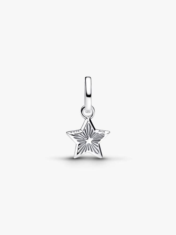 Pandora Sterling Silver Blue Star Mini Dangle Charm