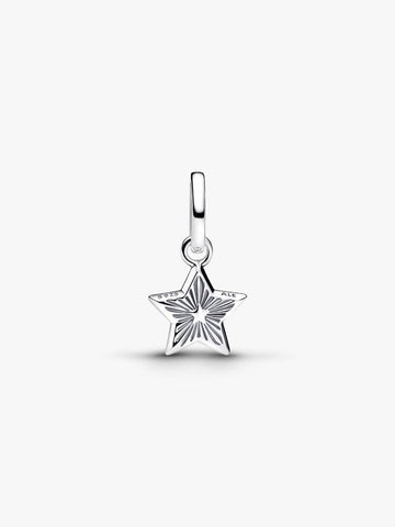 Pandora Sterling Silver Blue Star Mini Dangle Charm