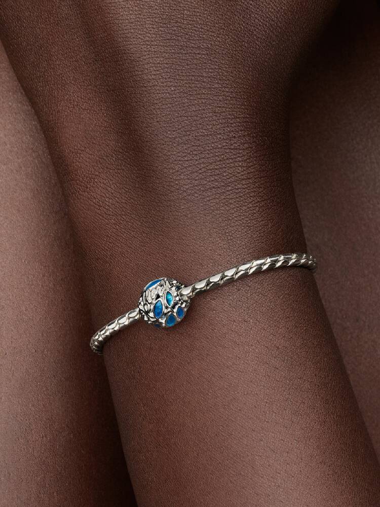 Pandora Sterling silver Openwork Swimming Fish Charm