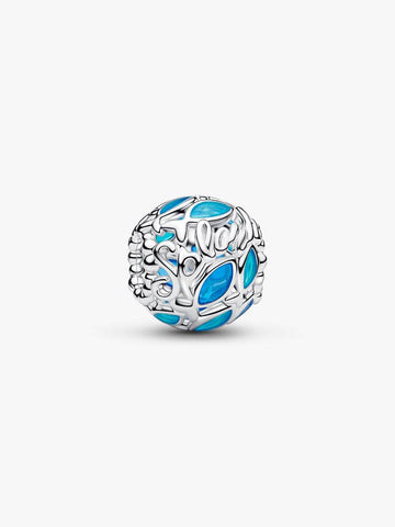 Pandora Sterling silver Openwork Swimming Fish Charm