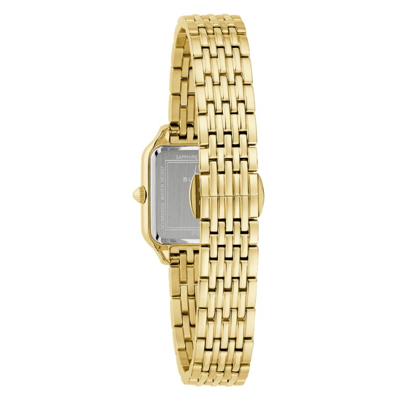 Bulova Classic Sutton Square Quartz Womens Watch 97L191