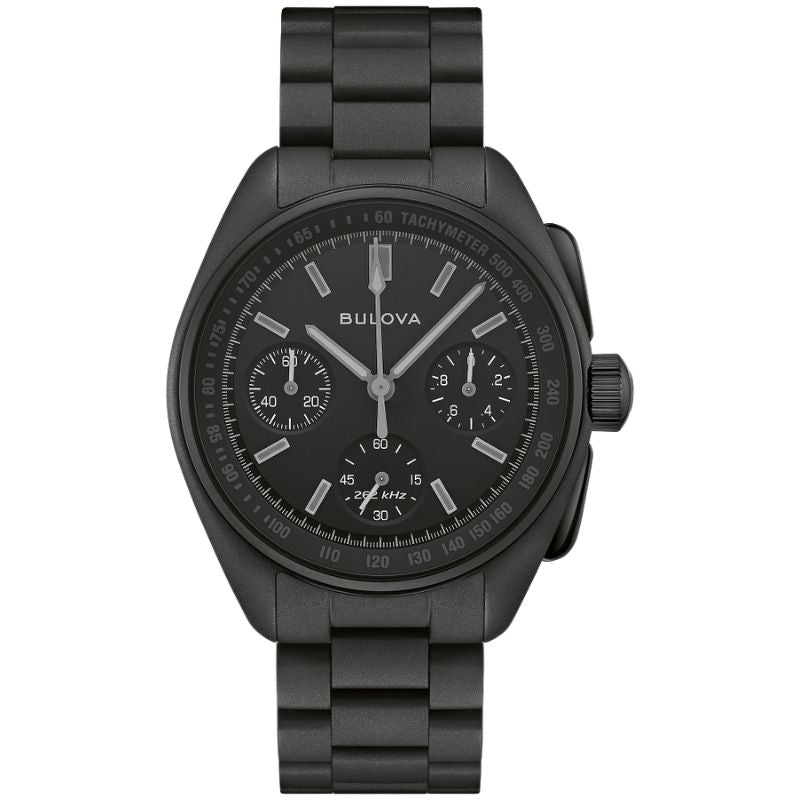 Bulova Lunar Pilot Black Hole Limited Edition Quartz Men's Watch 98A335
