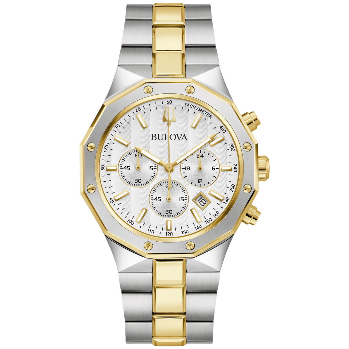 Bulova Prestige Classic Chronograph Quartz Men&#39;s Watch 98B450