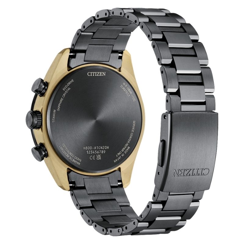 Citizen Attesa LIGHT in BLACK Limited Edition Eco-Drive Men's Watch AT8384-58E
