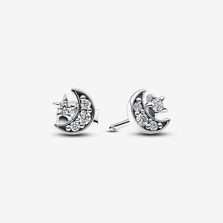 Pandora Sparkling Moon &amp; Star Jewelry Gift Set