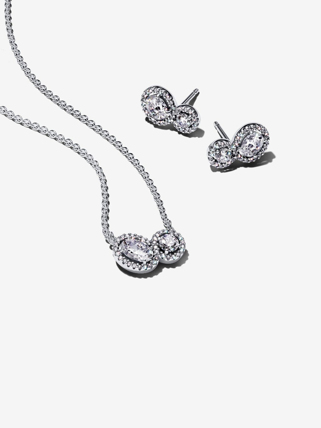 Pandora Double Halo Jewelry Giftset