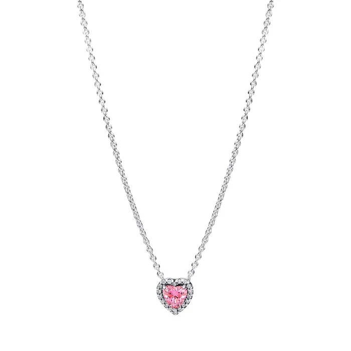 Pandora Pink Elevated Heart Jewelry Giftset