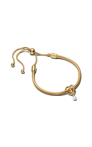 Pandora Golden Heart Bracelet Gift Set