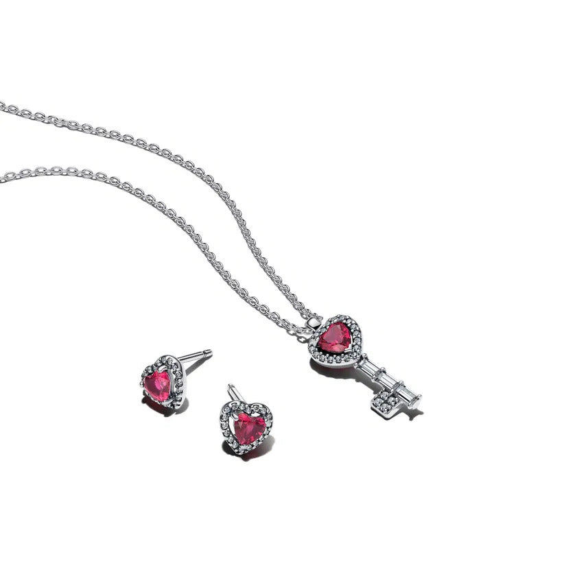 Pandora Elevated Heart Key Jewelry Gift Set