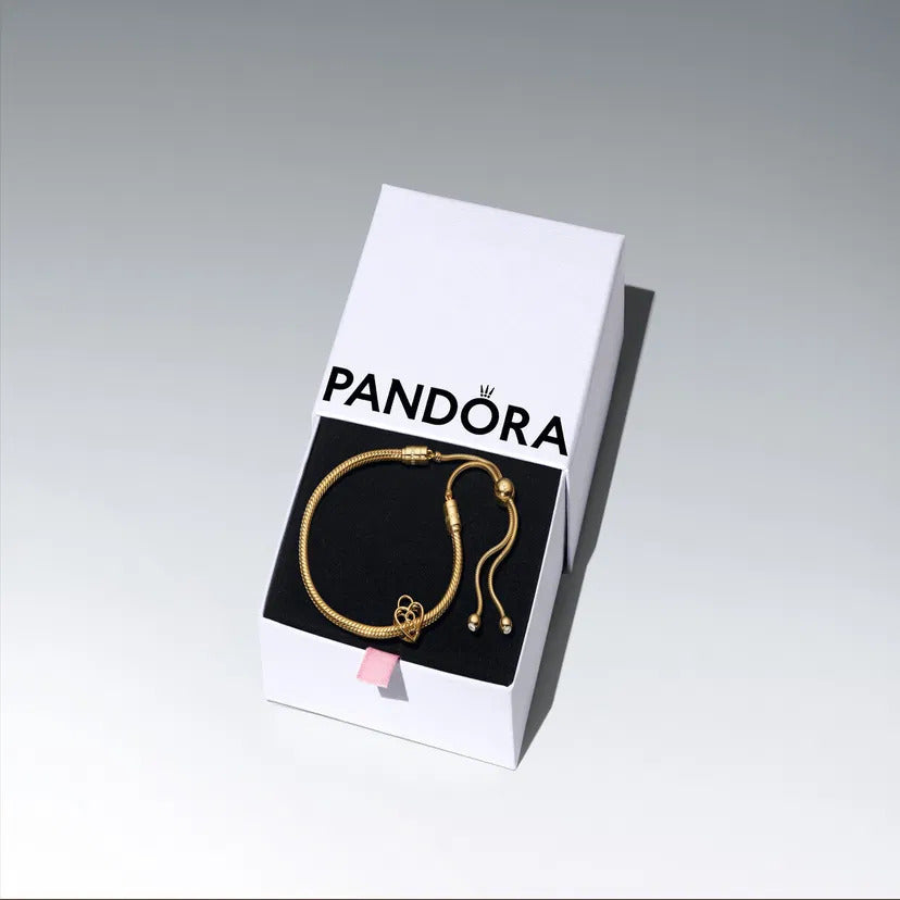 Pandora Pandora Golden Padlock Bracelet Gift Set