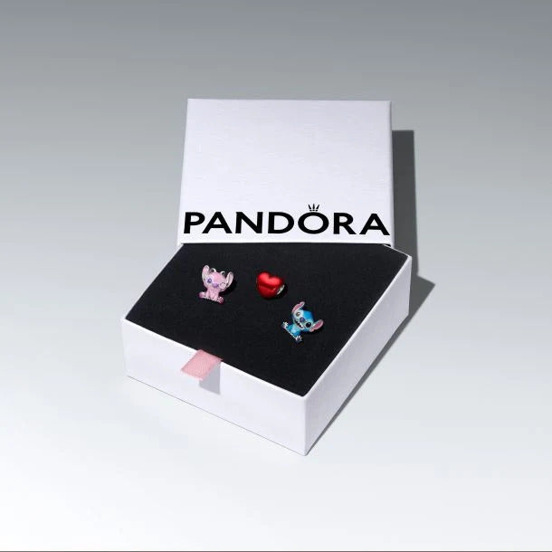 Pandora Pandora Stitch Valentines Charm Set