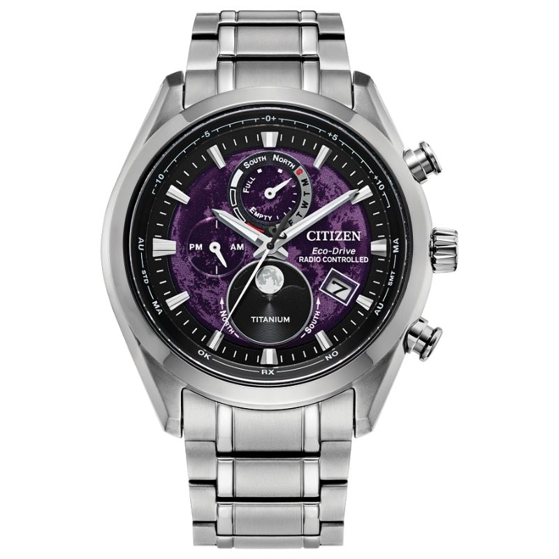 Citizen Tsuki-yomi A-T Eco-Drive Men&#39;s Watch BY1010-81Z