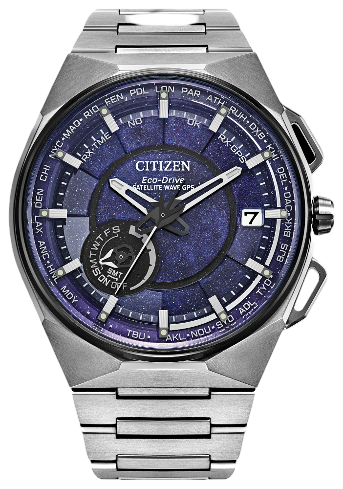 Citizen Satellite Wave GPS Freedom Eco-Drive Men&#39;s Watch CC3097-52L