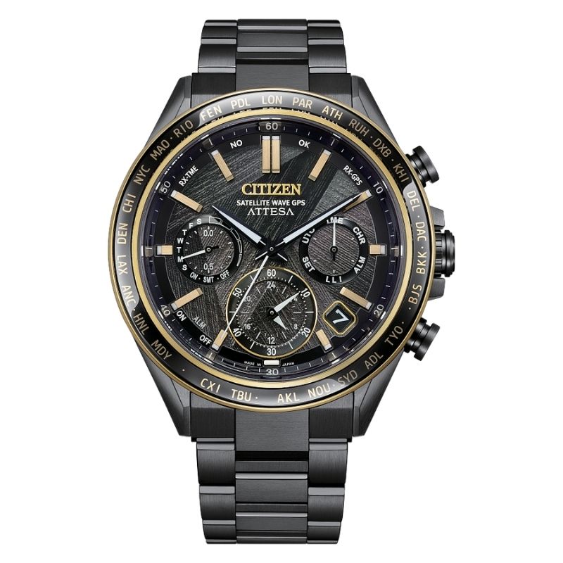 Citizen Attesa Light in Black Limited Edition Eco-Drive Men's Watch CC4078-51E
