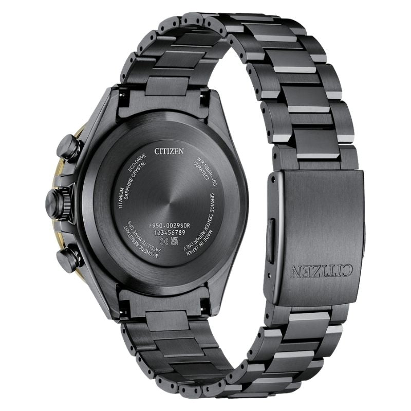 Citizen Attesa Light in Black Limited Edition Eco-Drive Men's Watch CC4078-51E